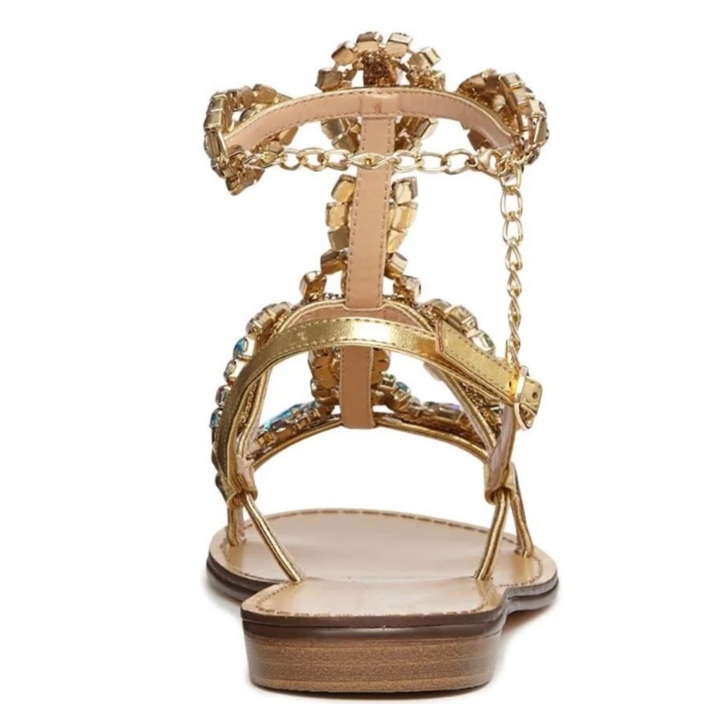 Women(10) Azalea Wang Daynna jeweled/sandal/strap - Picture 5 of 10
